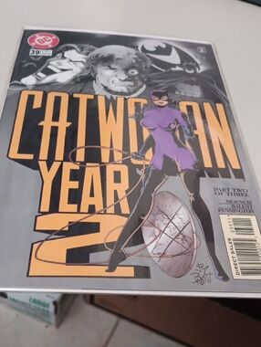 DC Catwoman  Title Text